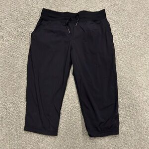 Lululemon dance studio capris, black, 10